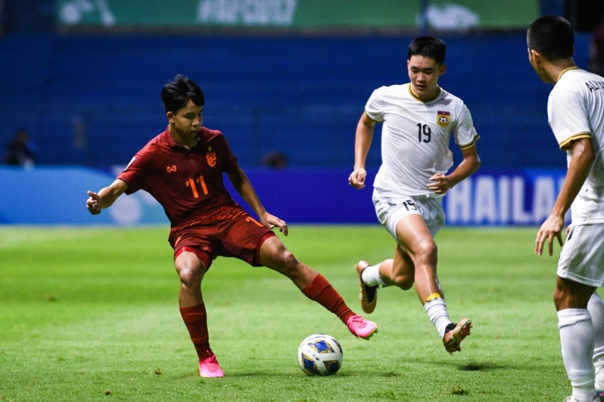 Bảng xếp hạng U17 châu Á 2023: U17 Lào suýt gây sốc trước U17 Thái Lan